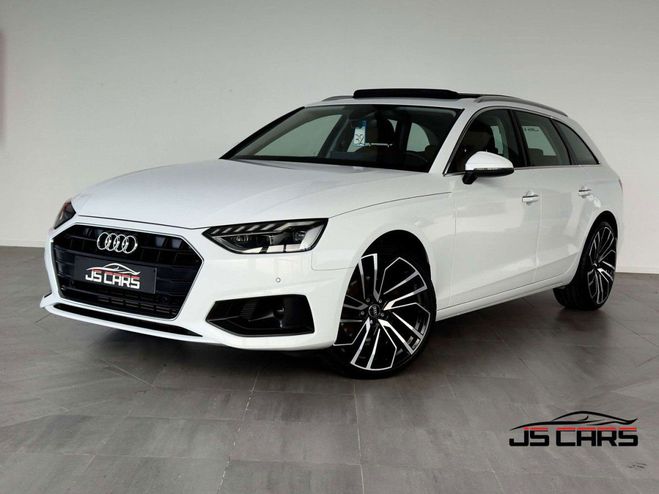 Cliquer pour voir la photo suivante Audi A4 BREAK 2.0TFSI-1ERPRO-COCKPIT-T.O-CARPLAY Blanc de 2021