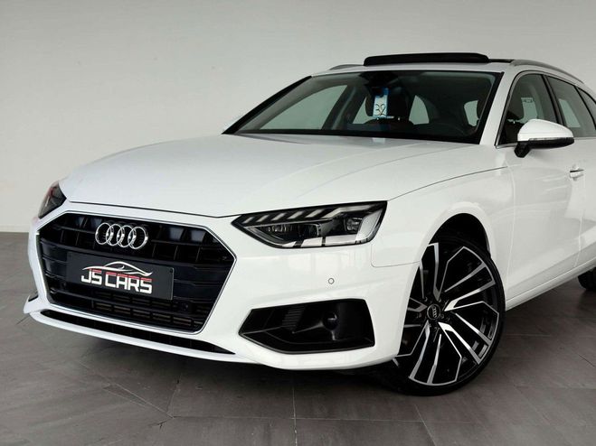 Audi A4 BREAK 2.0TFSI-1ERPRO-COCKPIT-T.O-CARPLAY Blanc de 2021