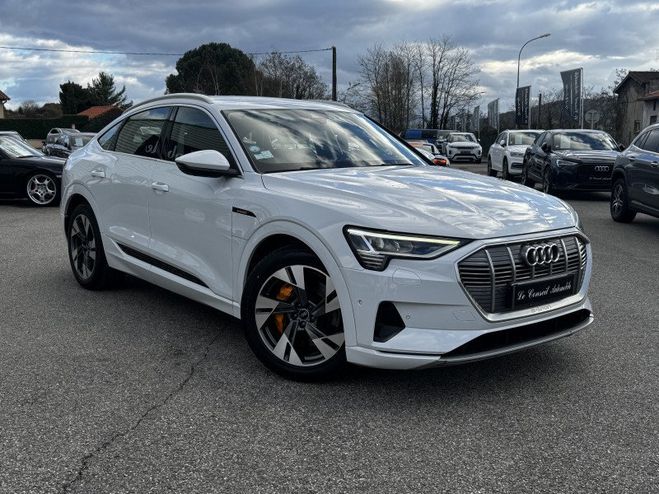 Audi e-tron 55 408CH AVUS E-QUATTRO Blanc de 2020