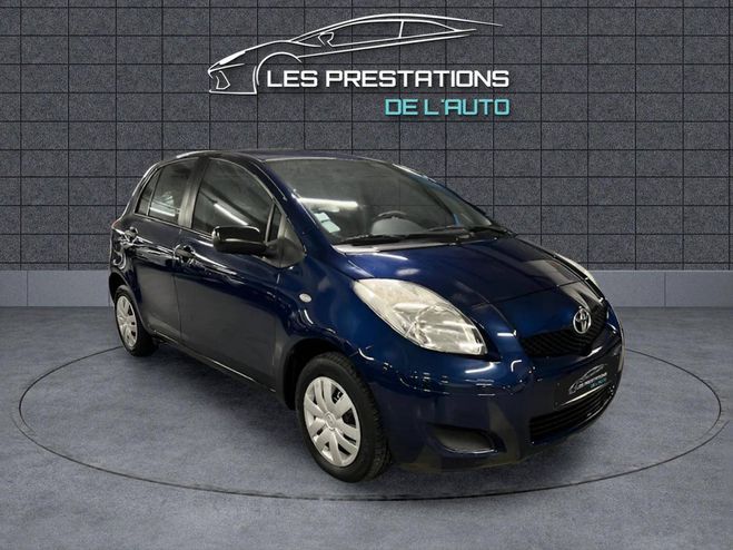 Toyota Yaris II 69 VVT-i France 5p BLEU F de 2010