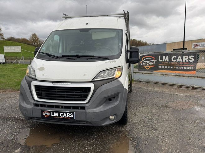 Peugeot Boxer Fourgon Sur�lev� empatt.3000mm 2.2 HDi 1 Blanc de 2014