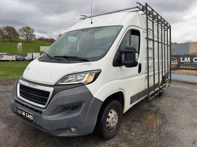 Peugeot Boxer Fourgon Sur�lev� empatt.3000mm 2.2 HDi 1 Blanc de 2014