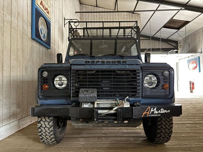 Land rover Defender TD5 110 SW 9PL Bleu de 2004