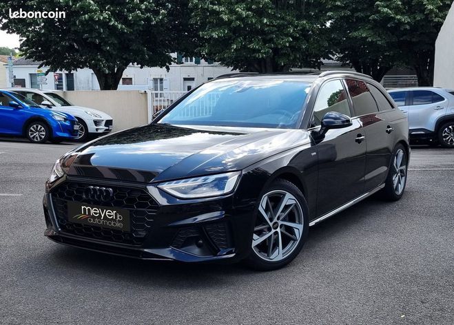 Cliquer pour voir la photo suivante Audi A4 Avant 35 tdi 163 cv s-tronic7 s-edition Noir de 2023