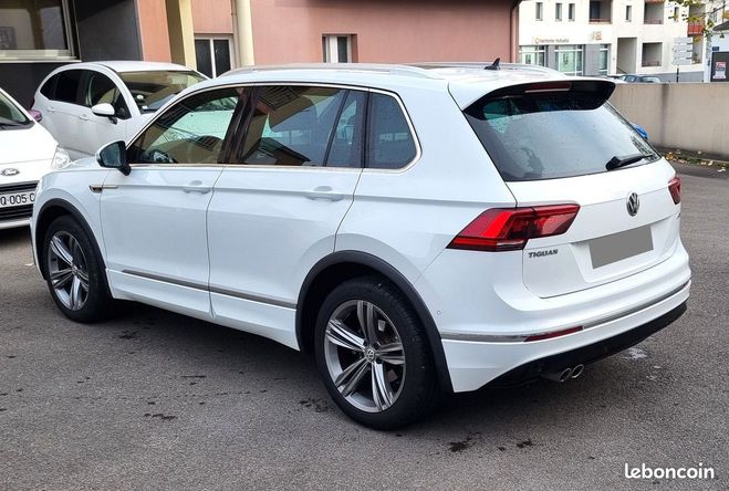 Volkswagen Tiguan 2.0 tdi 150 cv exclusive r-line dsg7 Blanc de 2017