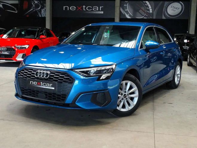 Cliquer pour voir la photo suivante Audi A3 Sportback 30TFSi Advanced CUIR SPORT-LED Bleu Métallisé de