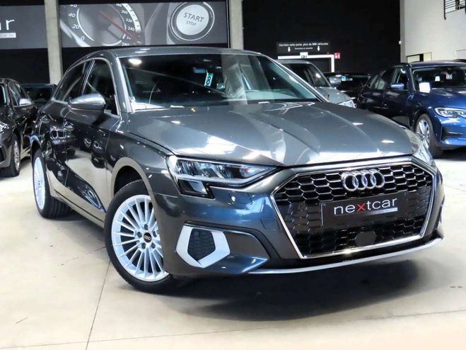 Audi A3 Sportback 30TFSI Stronic Adv LED-NAVI-VI Gris Mtallis de 