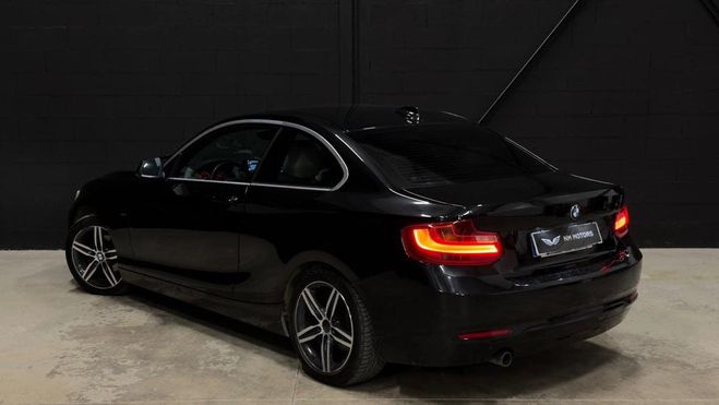 BMW Serie 2 F22 218d 2.0 BluePerformance Steptronic  Noir de 2014