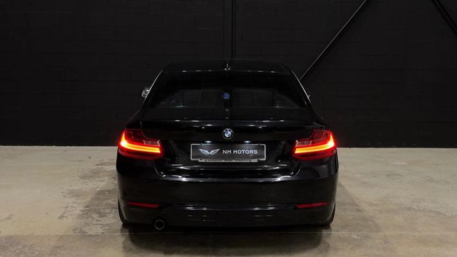 BMW Serie 2 F22 218d 2.0 BluePerformance Steptronic  Noir de 2014