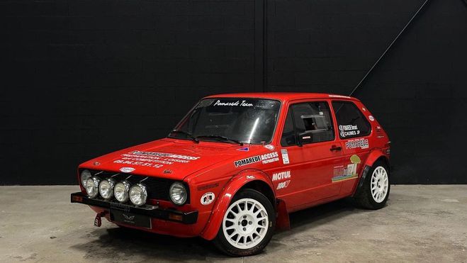 Volkswagen Golf GR2 CLASSE 4 1.6 110 CV TYPE 17 FFSA Rouge de 1982