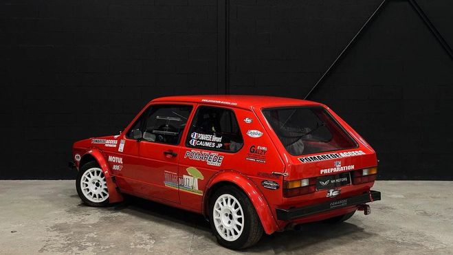 Volkswagen Golf GR2 CLASSE 4 1.6 110 CV TYPE 17 FFSA Rouge de 1982