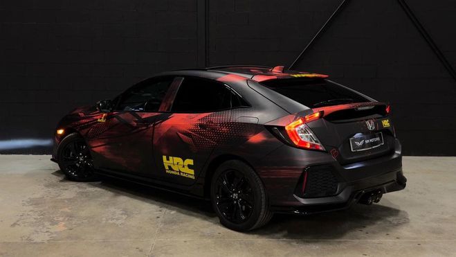 Honda Civic 5 portes 1.5 i-VTEC Turbo CVT 182 CV Spo Bleu de 2018