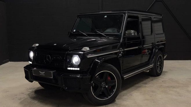 Cliquer pour voir la photo suivante Mercedes Classe G 63 V8 G63 AMG Biturbo - Cuir Designo Noir de 2012