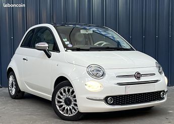  Voir détails -Fiat 500 Lounge 2018 69ch Essence Garantie 1 An P à Halluin (59)