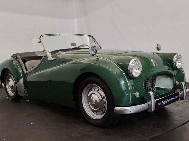 Triumph TR2  British Racing Green de 1955
