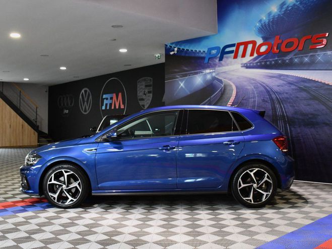 Volkswagen Polo R-Line 1.0 TSI 115 BVM6 GPS Virtual ACC  Bleu de 2018