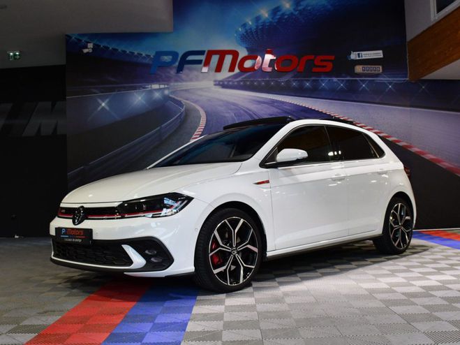 Volkswagen Polo GTI 2.0 TSI 207 DSG GPS Virtual ACC IQ L Blanc de 2023