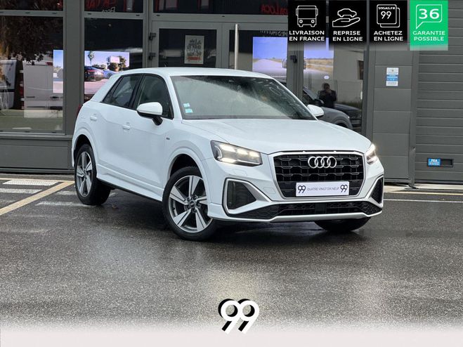 Audi Q2 1.5 35 TFSI - 150 - BV S-tronic S line P BLANC GLACIER de 2021