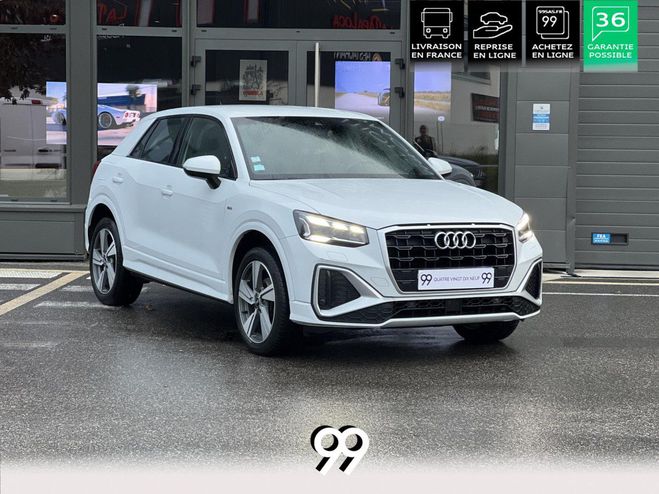 Audi Q2 1.5 35 TFSI - 150 - BV S-tronic S line P BLANC GLACIER de 2021