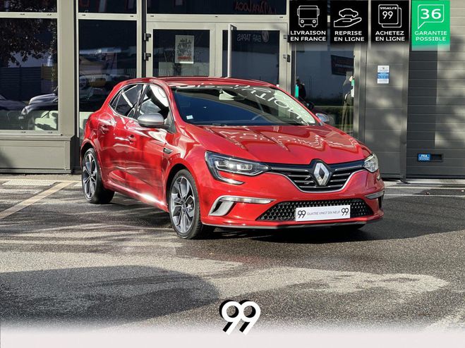 Renault Megane 1.5 Blue dCi - 115 - BV EDC R.S. Line LI TENNP - FLAMME ROUGE de 2020
