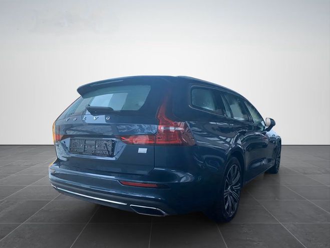 Volvo V60 Kombi T6, 341 Ch, AWD, LED, HUD, Camra, Bleu Mtallis de 2020