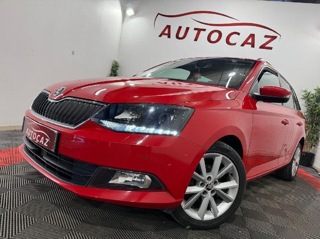 Skoda Fabia Combi 1.4 TDI 90 CR Greentec Style Rouge de 2015