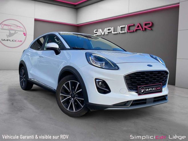 Ford Puma 1.0 EcoBoost Blanc Mtallis de 