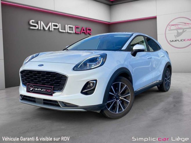 Ford Puma 1.0 EcoBoost Blanc Mtallis de 