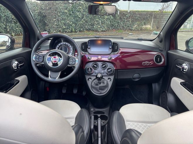 Fiat 500 C MY22 Cabriolet Hybride Dolcevita - GAR Bordeau de 2021