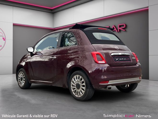 Fiat 500 C MY22 Cabriolet Hybride Dolcevita - GAR Bordeau de 2021