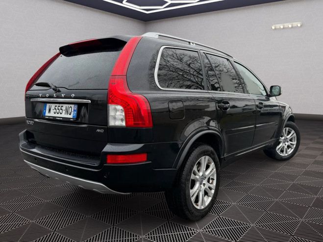 Volvo XC90 7 pl. 2.4 D5 200 ch FAP Summum Geartroni Noir de 2012