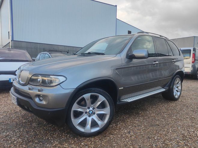 BMW X5 3.0DA 218 BVA PREFERENCE SPORT CUIR TOIT Gris de 2006