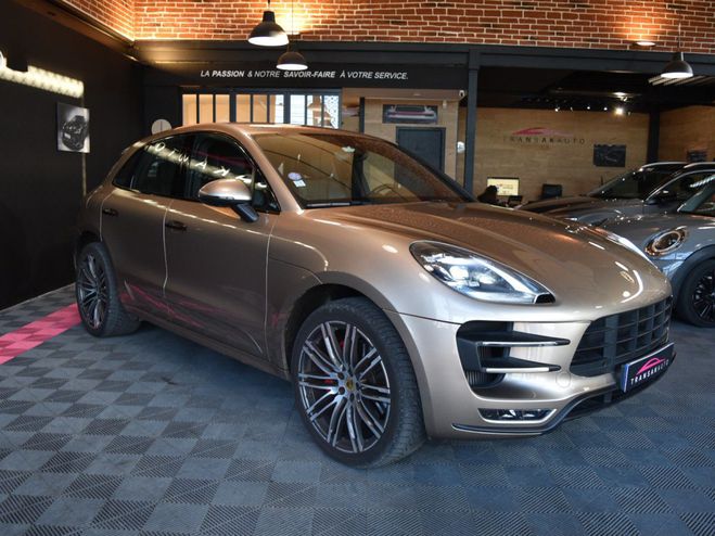Porsche Macan Turbo 3.6 V6 400 ch PDK7 Beige de 2016