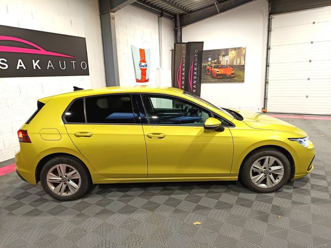 Volkswagen Golf 1.5 eTSI 150 ch DSG7 Life 1st / Entretie Jaune de 2020