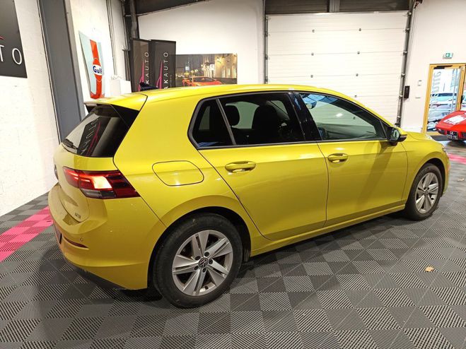 Volkswagen Golf 1.5 eTSI 150 ch DSG7 Life 1st / Entretie Jaune de 2020
