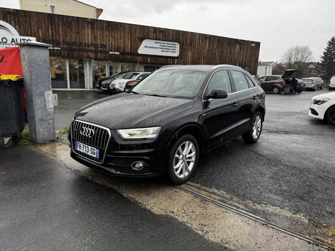 Cliquer pour voir la photo suivante Audi Q3 Quattro 2.0 TDI DPF - 140 - BV S-tronic NOIR de 2014