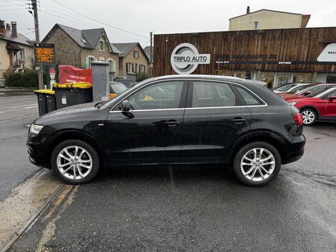 Audi Q3 Quattro 2.0 TDI DPF - 140 - BV S-tronic  NOIR de 2014