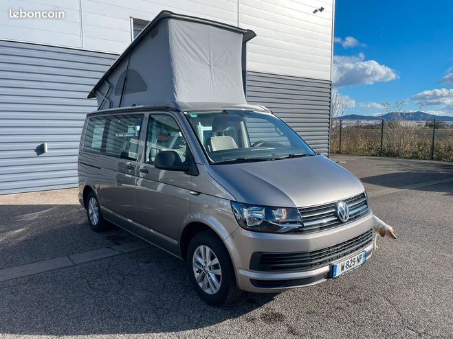 Cliquer pour voir la photo suivante Volkswagen California VW T6 Coast 2.0L TDi 150Ch 42mkm Beige de 2016