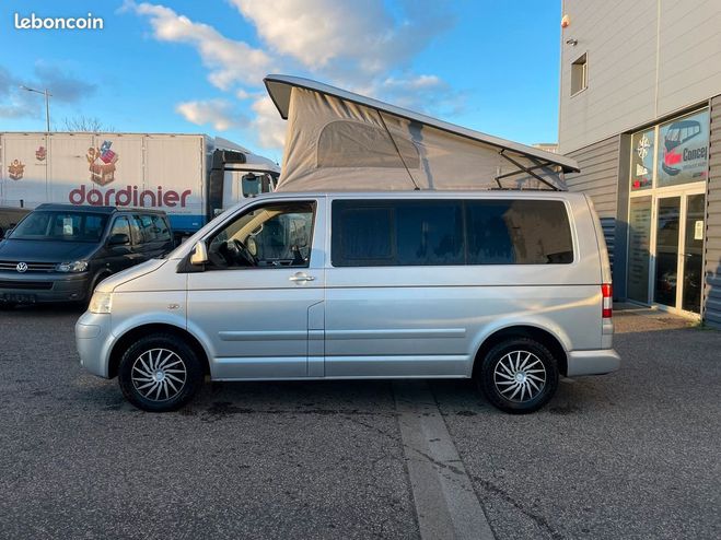 Volkswagen Multivan VW T5 confort 2.5L TDi 131Ch rehausse Re Argent de 2008