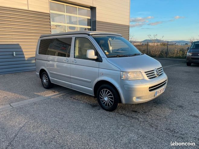 Volkswagen Multivan VW T5 confort 2.5L TDi 131Ch rehausse Re Argent de 2008