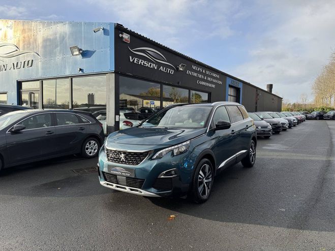 Peugeot 5008 1.6 THP 165 GT LINE GPS CAMERA KEYLESS B BLEU F de 2018