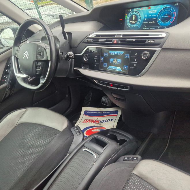 Citroen C4 Picasso II 1.6 THP 150 ATTRACTION BV AUTO FAIBLE Gris fonc de 2016