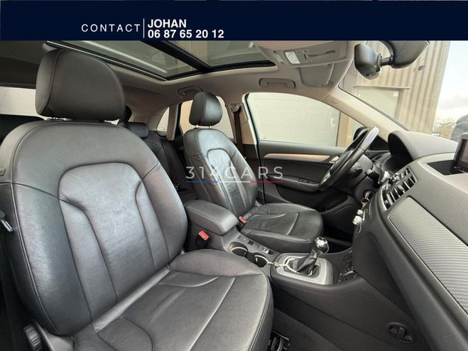 Audi Q3 2.0 TDI - 150 - BVA S tronic - Garantie  NOIR de 2017