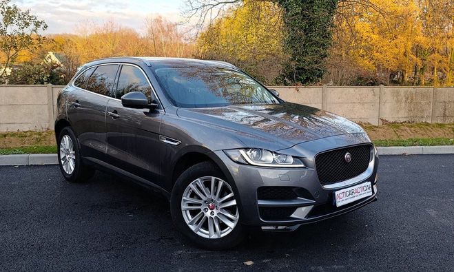 Jaguar F Pace 2.0 D 180 PRESTIGE 4X4 BVA 8 Gris Anthracite Mtallis de 2020