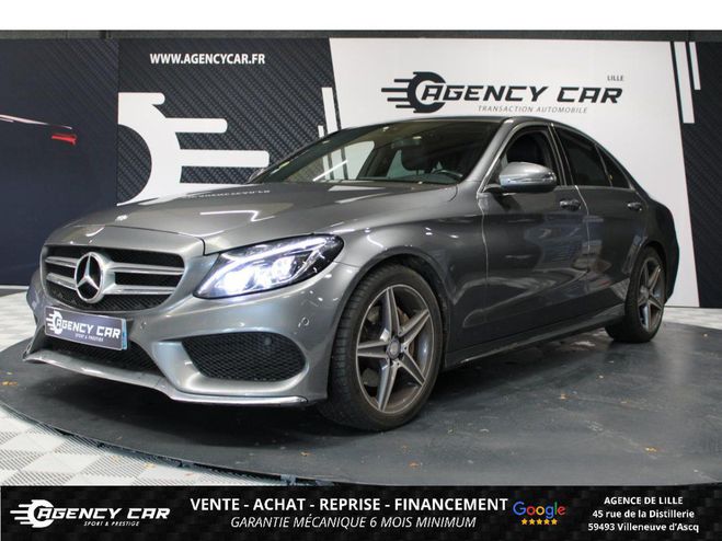 Mercedes Classe C 200 d BVA 7G-Tronic AMG Aucun Frais Fina GRIS FONCE de 2017