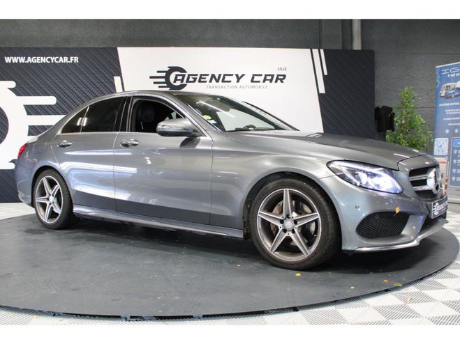 Mercedes Classe C 200 d BVA 7G-Tronic AMG Aucun Frais Fina GRIS FONCE de 2017