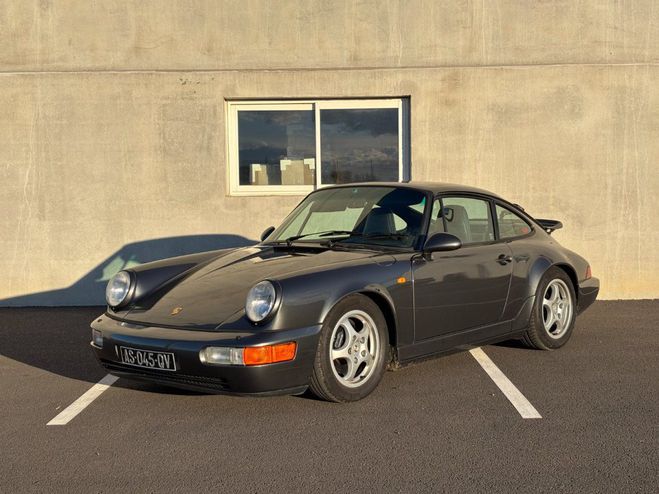 Porsche 911 964 carrera 4 3.6 250cv Gris ardoise de 1989