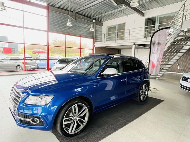 Cliquer pour voir la photo suivante Audi SQ5 TDI V6 313 QUATTRO BVA8 TOIT PANORAMIQUE BLEU SEPANG de 2015