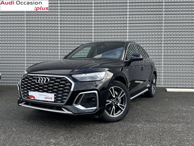 Cliquer pour voir la photo suivante Audi Q5 Sportback 35 TDI 163 S tronic 7 S line Noir de 2022