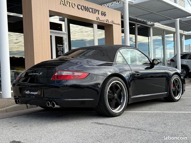 Porsche 911 997 Cabriolet Carrera S 3.8 355ch Bote  Noir de 2005